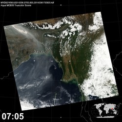 Level 1B Image at: 0705 UTC