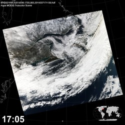 Level 1B Image at: 1705 UTC