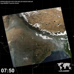 Level 1B Image at: 0750 UTC