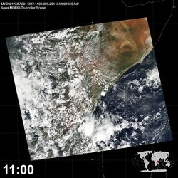 Level 1B Image at: 1100 UTC