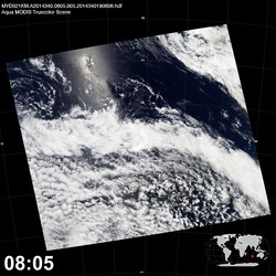 Level 1B Image at: 0805 UTC