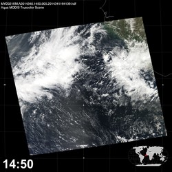 Level 1B Image at: 1450 UTC