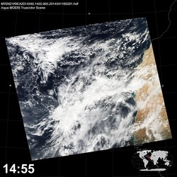 Level 1B Image at: 1455 UTC