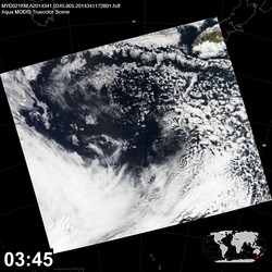 Level 1B Image at: 0345 UTC