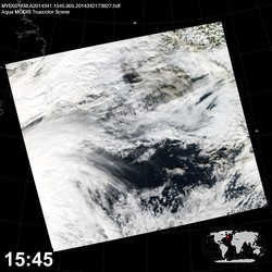 Level 1B Image at: 1545 UTC