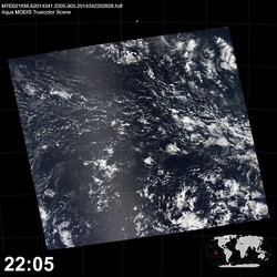 Level 1B Image at: 2205 UTC