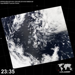 Level 1B Image at: 2335 UTC