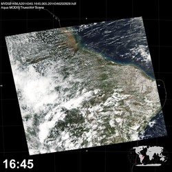 Level 1B Image at: 1645 UTC