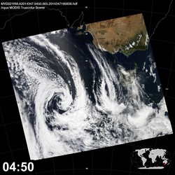 Level 1B Image at: 0450 UTC