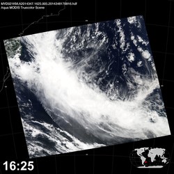 Level 1B Image at: 1625 UTC