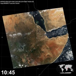 Level 1B Image at: 1045 UTC