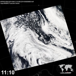 Level 1B Image at: 1110 UTC