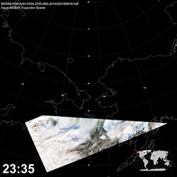 Level 1B Image at: 2335 UTC