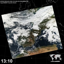 Level 1B Image at: 1310 UTC