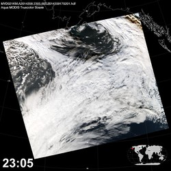 Level 1B Image at: 2305 UTC