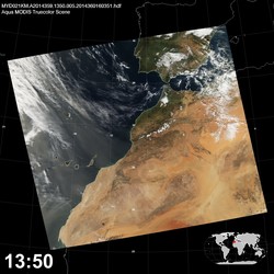 Level 1B Image at: 1350 UTC