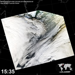 Level 1B Image at: 1535 UTC