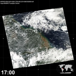 Level 1B Image at: 1700 UTC