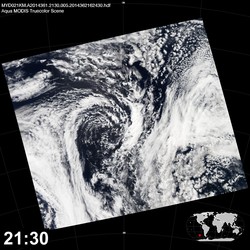 Level 1B Image at: 2130 UTC