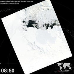 Level 1B Image at: 0850 UTC