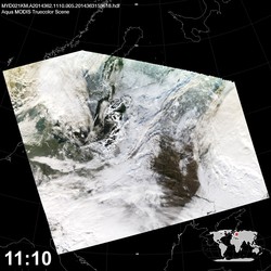 Level 1B Image at: 1110 UTC