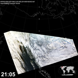 Level 1B Image at: 2105 UTC