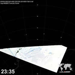 Level 1B Image at: 2335 UTC