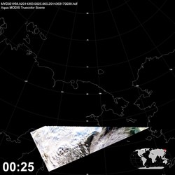 Level 1B Image at: 0025 UTC