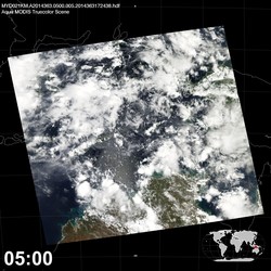 Level 1B Image at: 0500 UTC