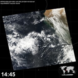 Level 1B Image at: 1445 UTC