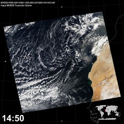 Level 1B Image at: 1450 UTC