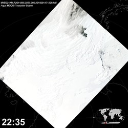 Level 1B Image at: 2235 UTC