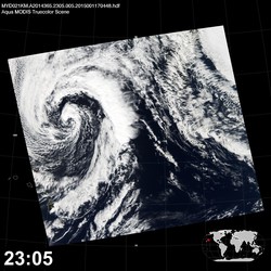 Level 1B Image at: 2305 UTC