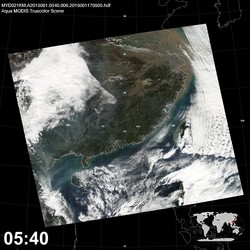 Level 1B Image at: 0540 UTC