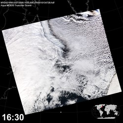 Level 1B Image at: 1630 UTC