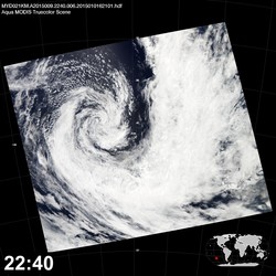 Level 1B Image at: 2240 UTC