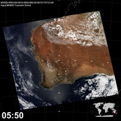 Level 1B Image at: 0550 UTC