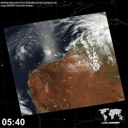 Level 1B Image at: 0540 UTC