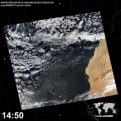 Level 1B Image at: 1450 UTC