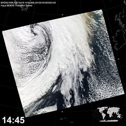 Level 1B Image at: 1445 UTC