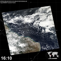 Level 1B Image at: 1610 UTC