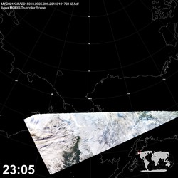 Level 1B Image at: 2305 UTC