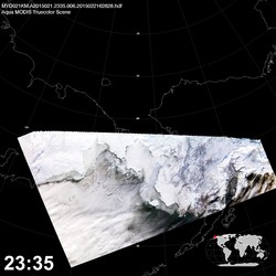 Level 1B Image at: 2335 UTC