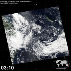 Level 1B Image at: 0310 UTC