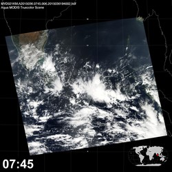 Level 1B Image at: 0745 UTC