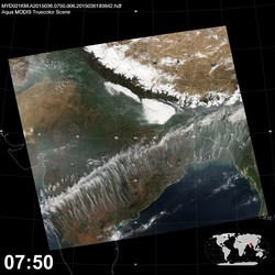 Level 1B Image at: 0750 UTC