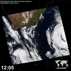 Level 1B Image at: 1205 UTC