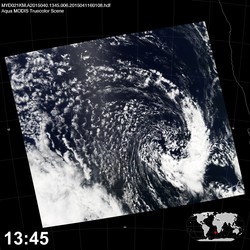 Level 1B Image at: 1345 UTC