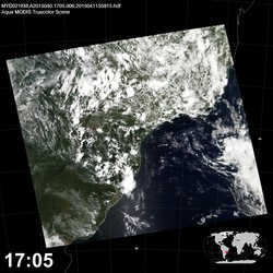 Level 1B Image at: 1705 UTC