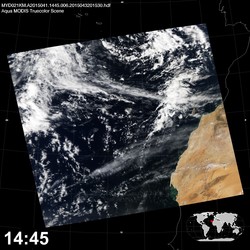 Level 1B Image at: 1445 UTC